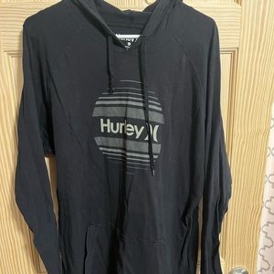 Mens Hurley Long Sleeve Tshirt hoodie XL